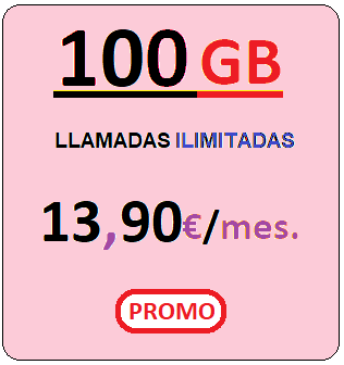 Catorce euros
							  con noventa centimos de euro al mes, iva incluido.